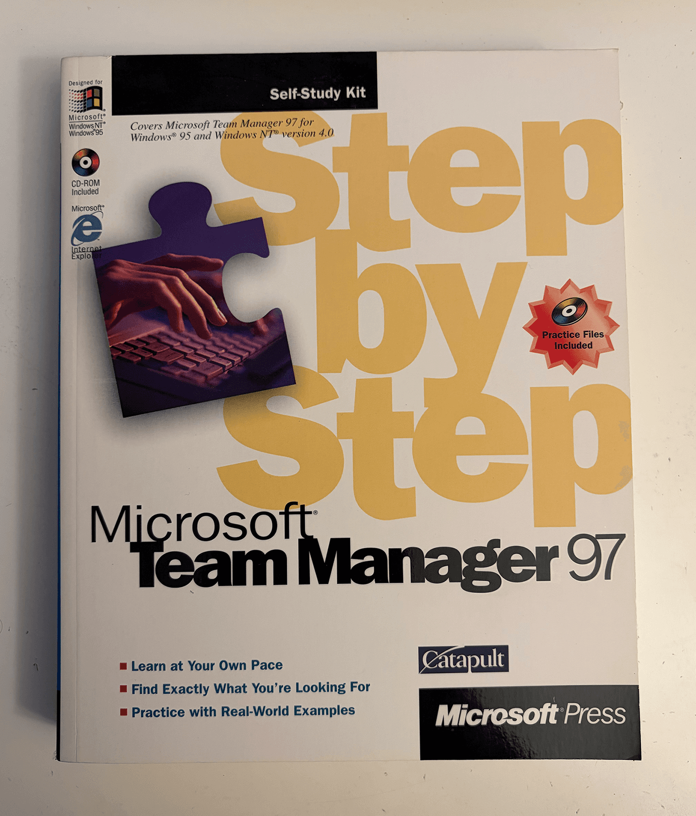 Microsoft Team Manager 97 Step by Step self-study book