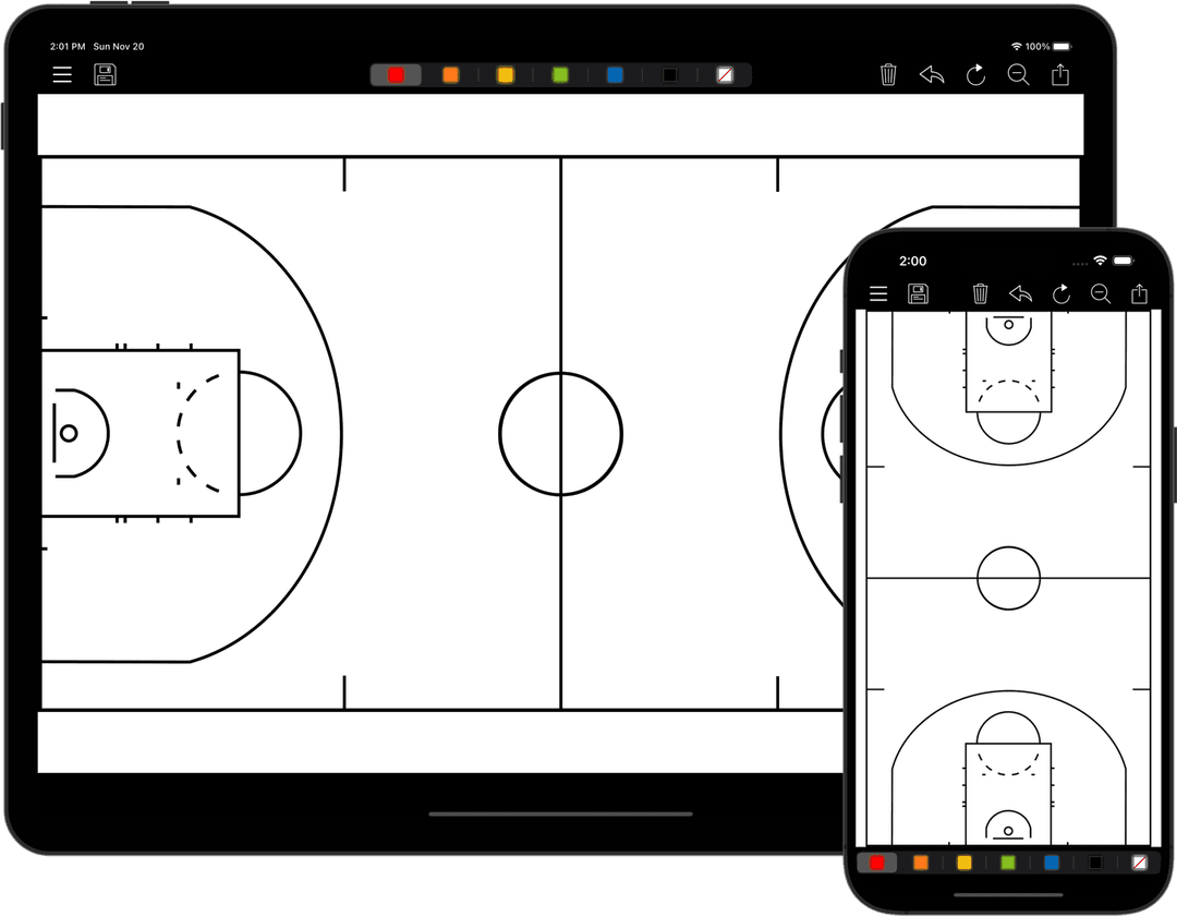 InfiniteHoops Whiteboard app